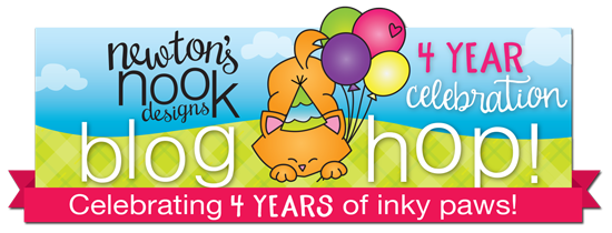 Newton's Nook 4th Anniversary Blog Hop Graphic