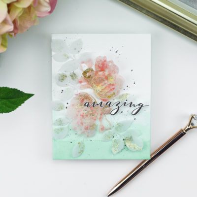 Amazing Floral Card by Taheerah Atchia