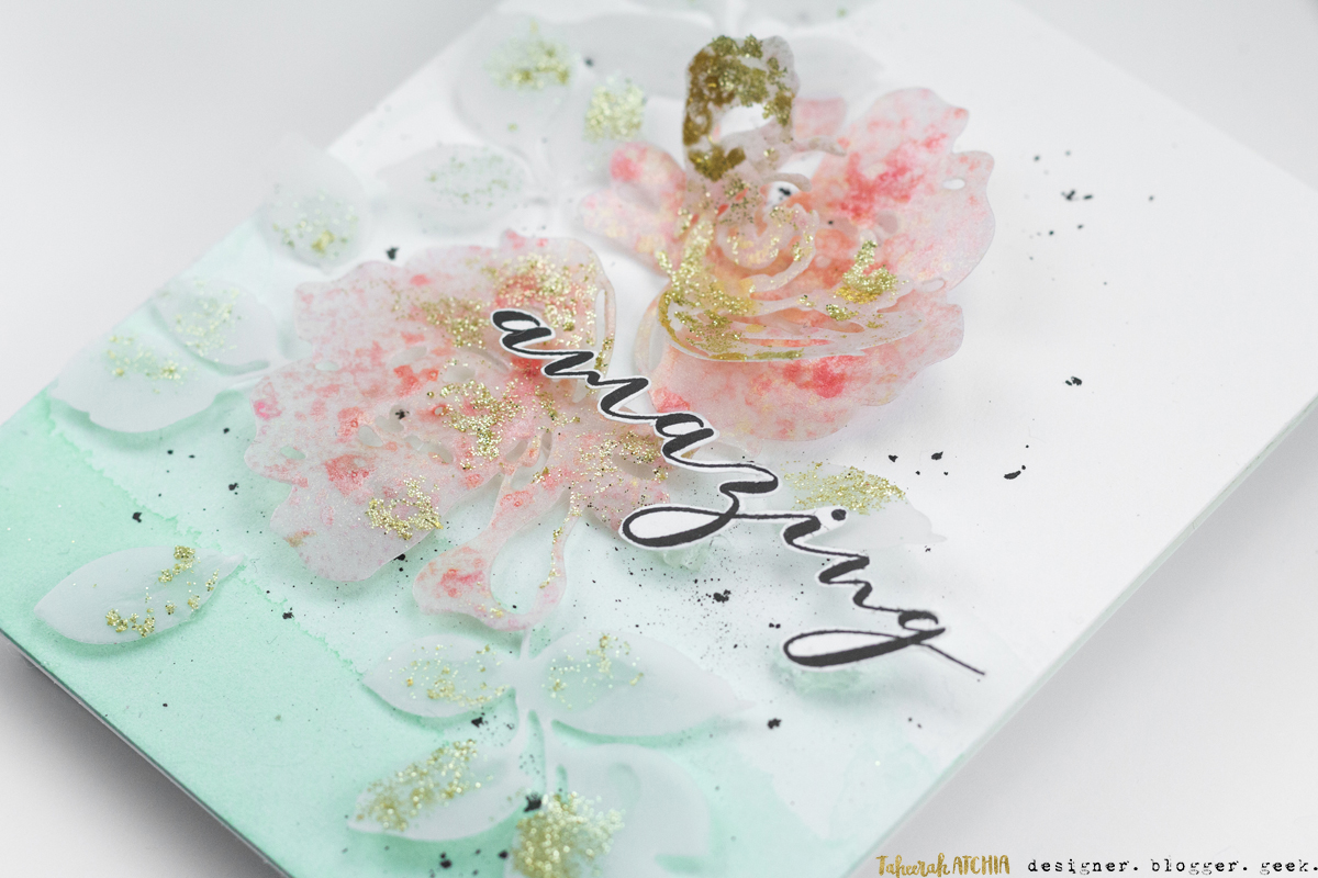 Amazing Floral Card by Taheerah Atchia