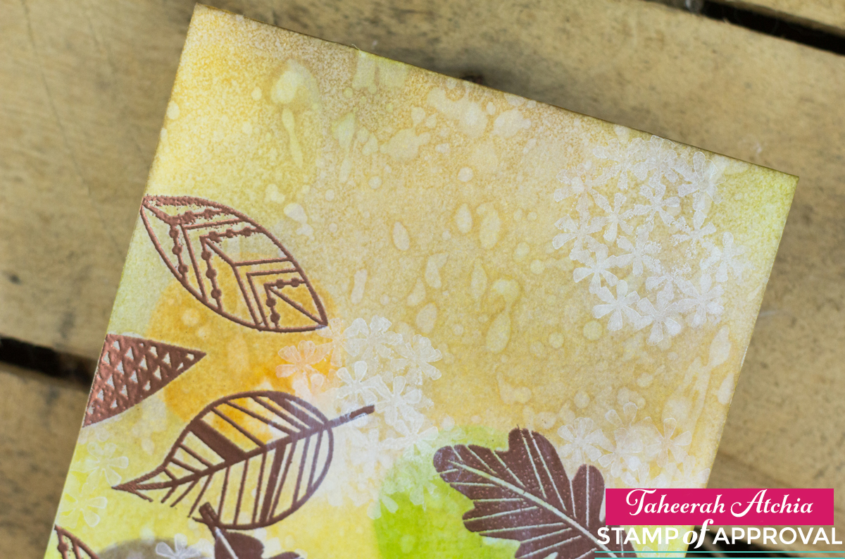 Thankful Leaves Card by Taheerah Atchia