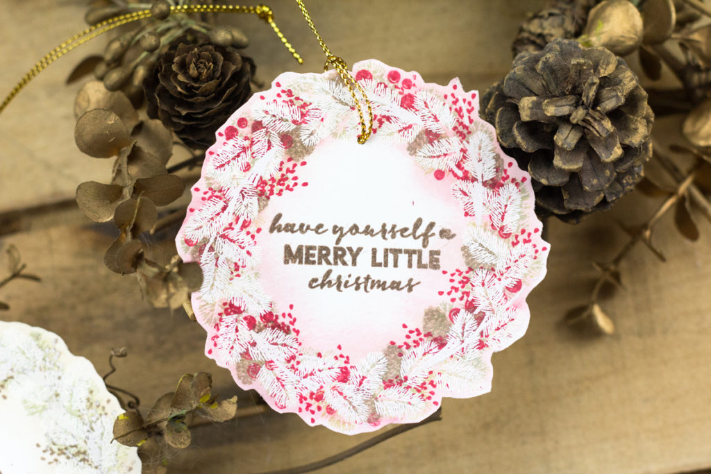 Christmas Wreath Gift Tags by Taheerah Atchia