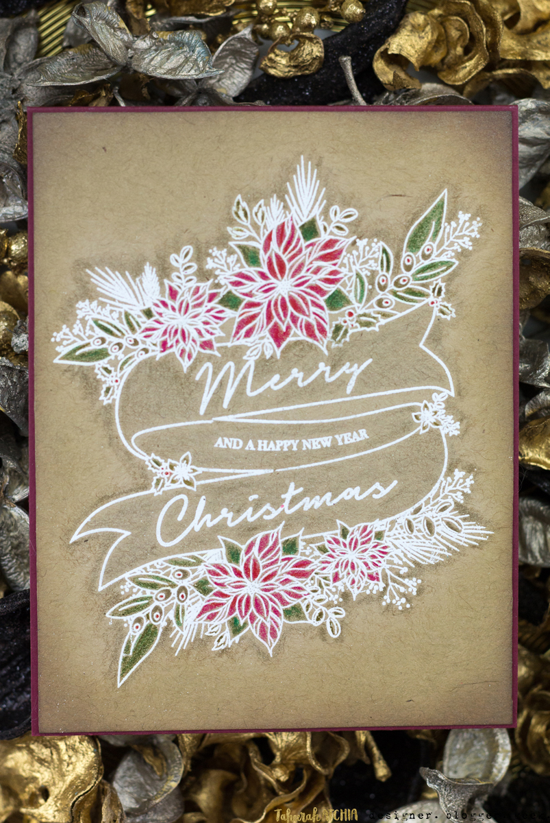 Merry Christmas Banner Card by Taheerah Atchia