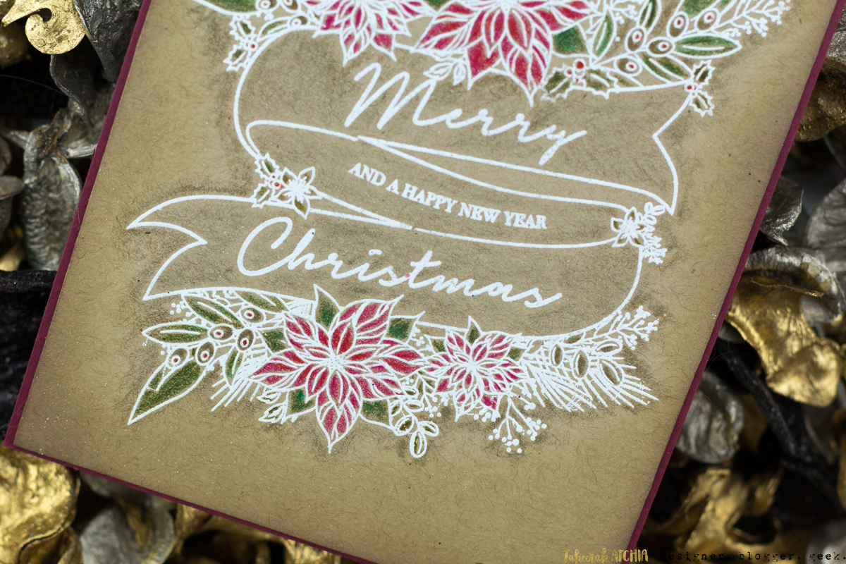 Merry Christmas Banner Card by Taheerah Atchia