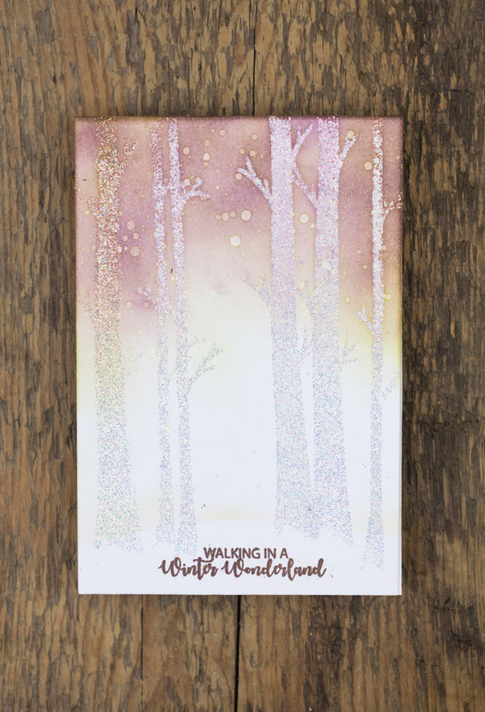 Winter Wonderland Christmas Card by Taheerah Atchia