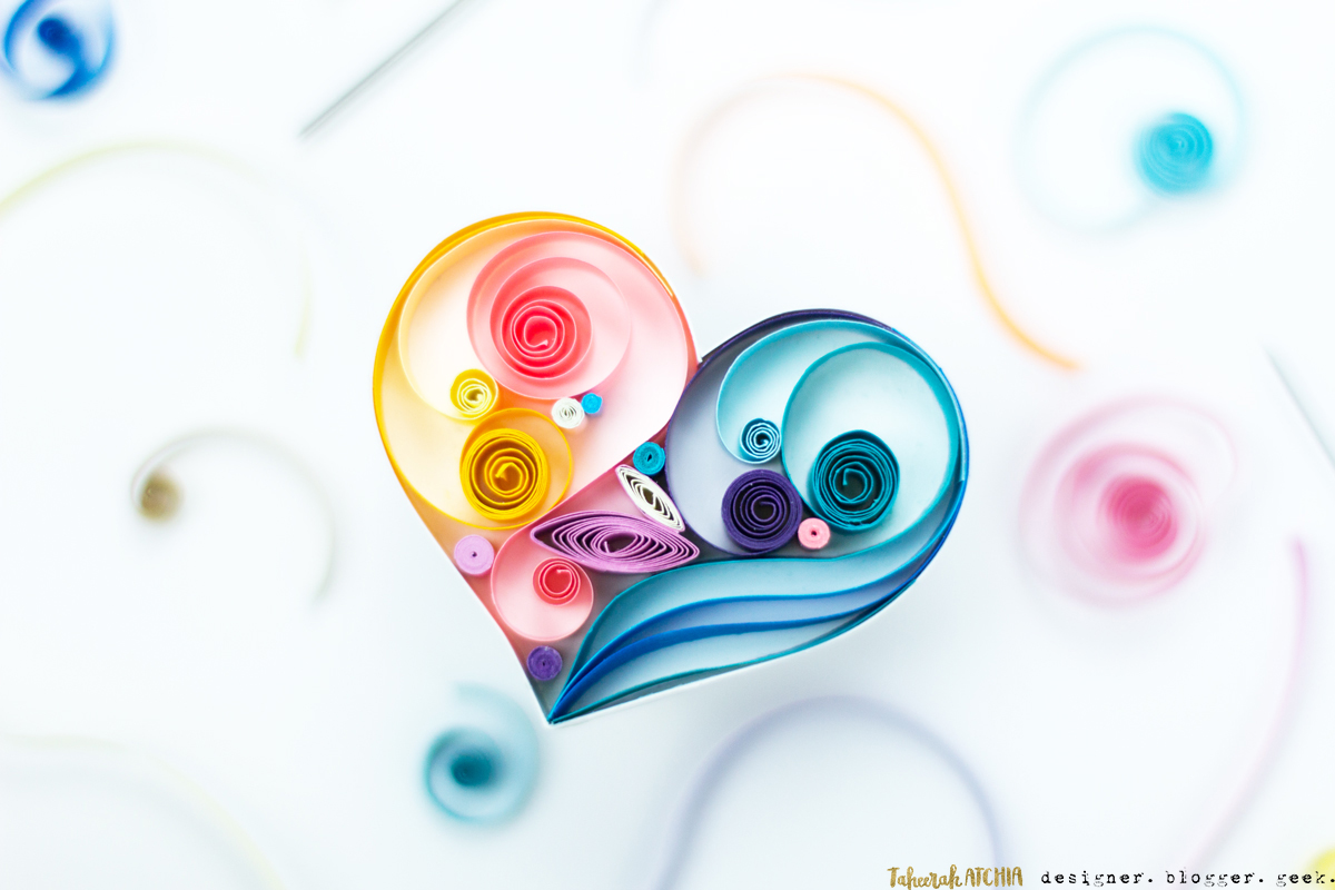 Quilled Heart by Taheerah Atchia